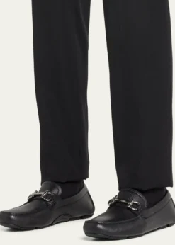 FerragamoMen's Parigi Gancini Leather Drivers