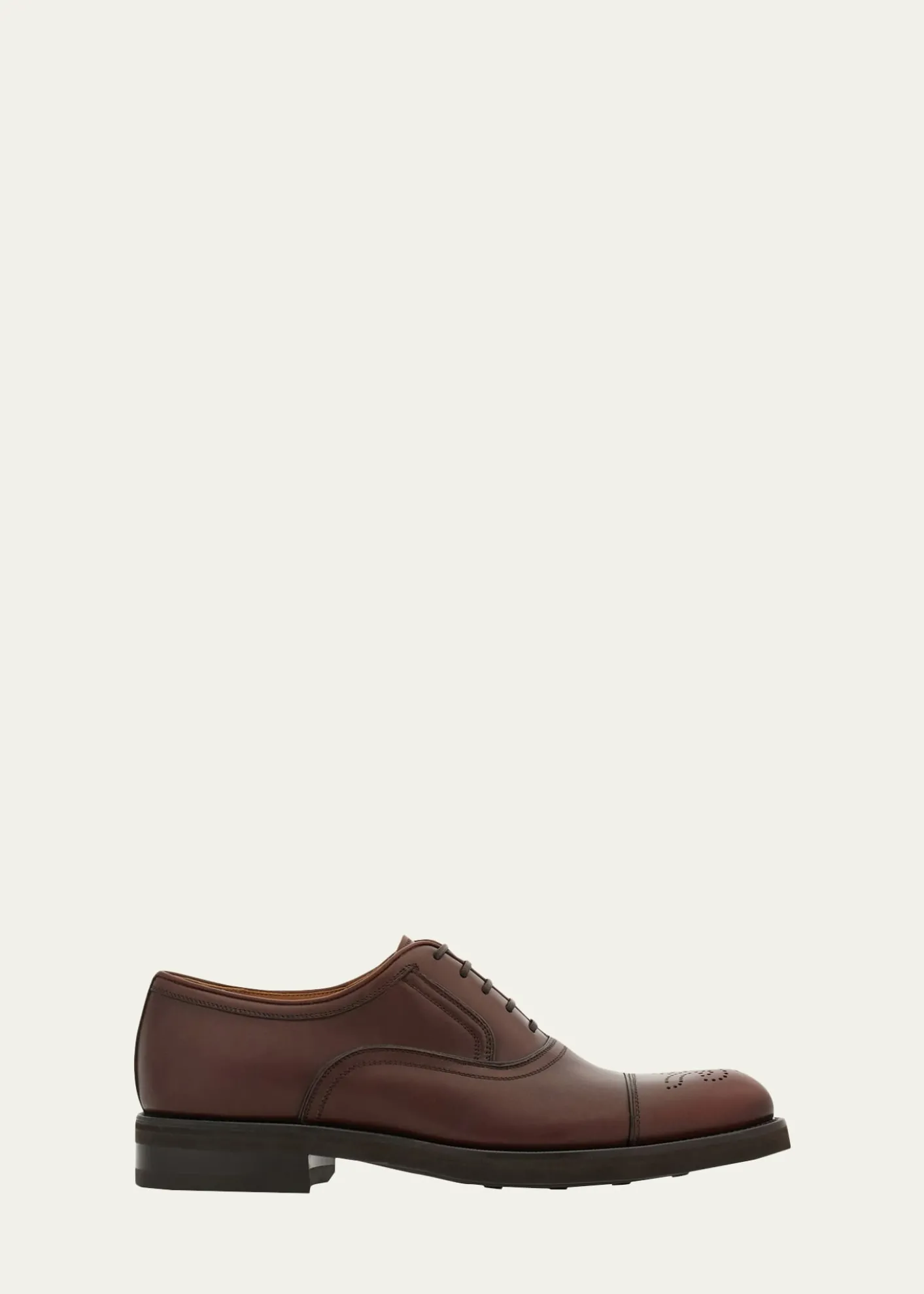 FerragamoMen's Sebastiano Brogue Calf Leather Oxfords