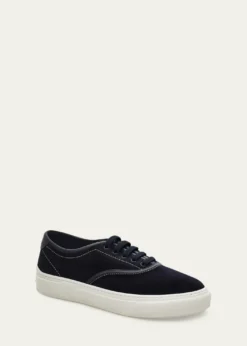 FerragamoMen's Sunset Suede Low-Top Sneakers
