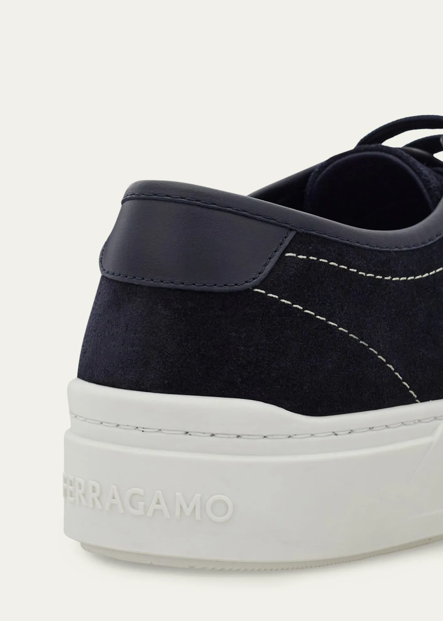 FerragamoMen's Sunset Suede Low-Top Sneakers