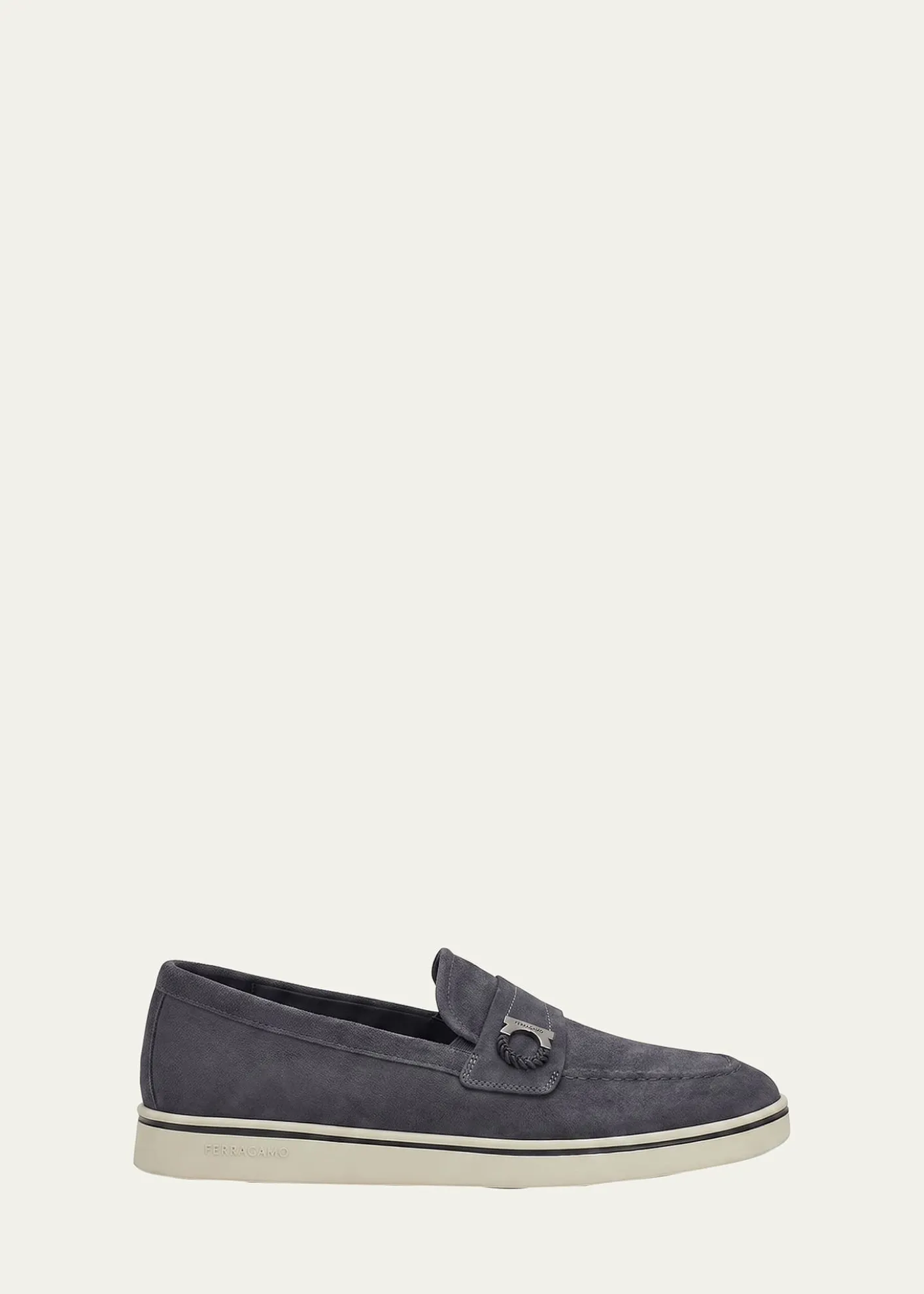 FerragamoMen's Tancredi Suede Boat Shoe Loafers