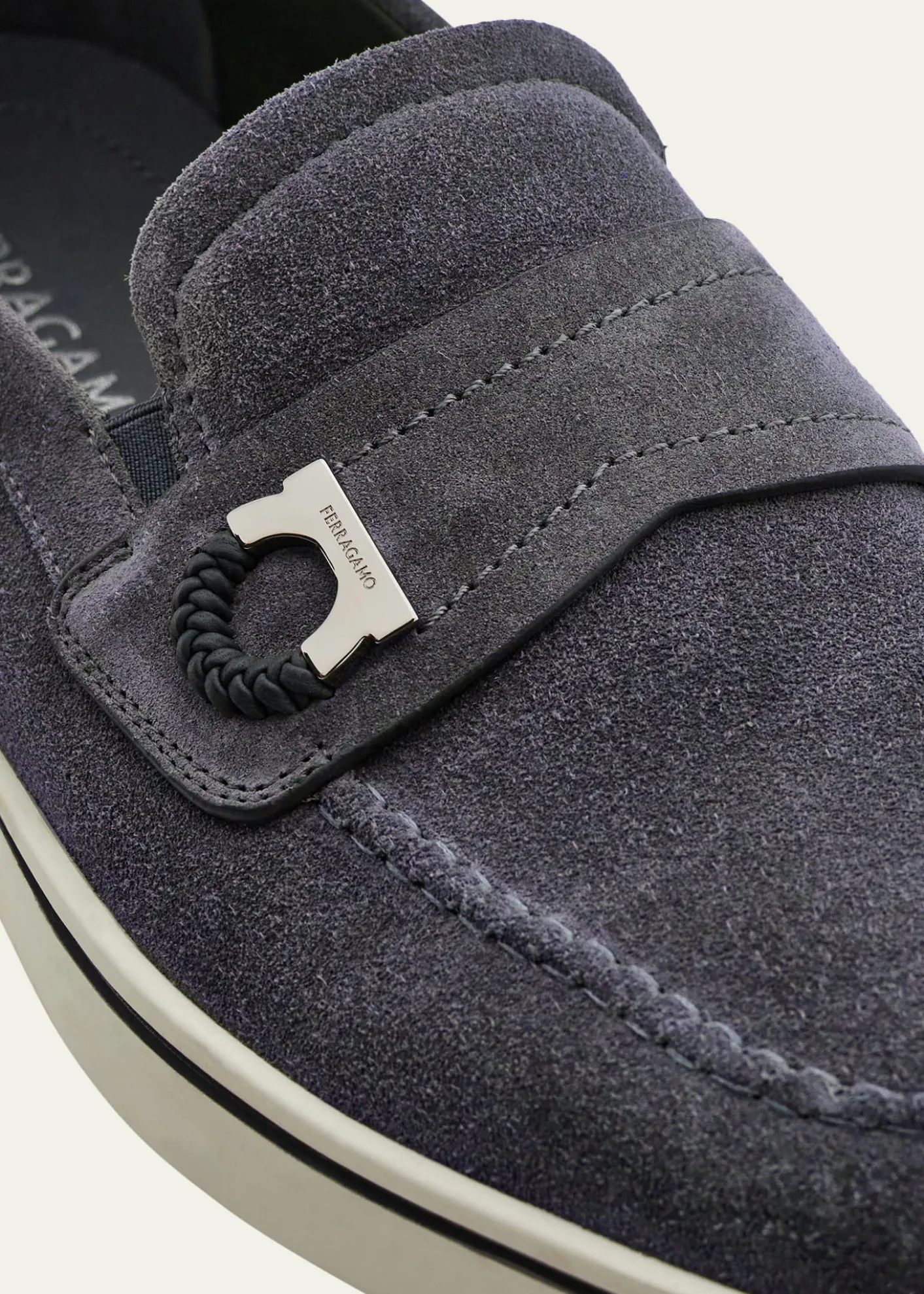 FerragamoMen's Tancredi Suede Boat Shoe Loafers