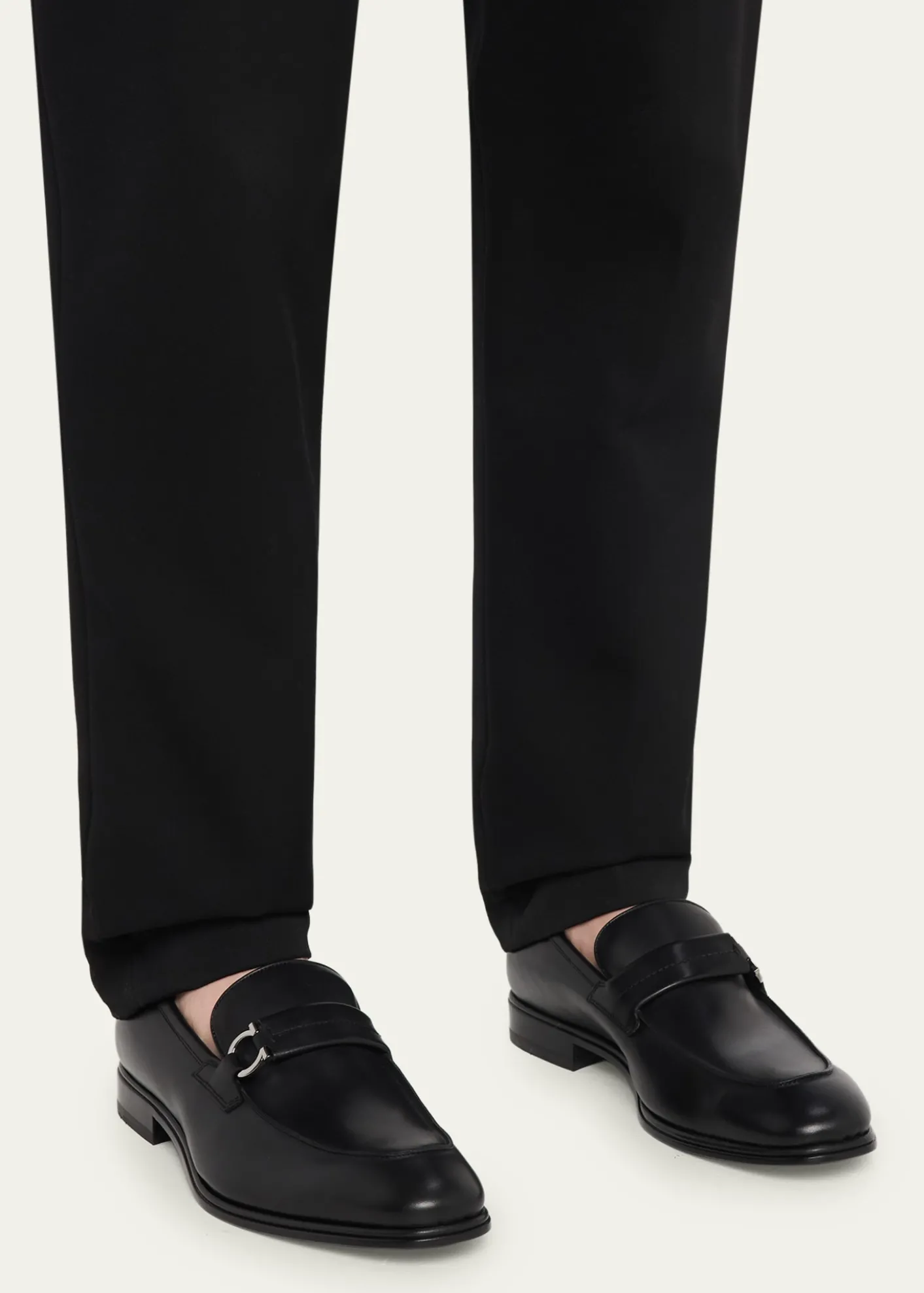 FerragamoMen's Turner Side-Gancini Leather Loafers