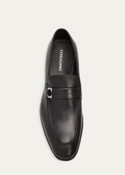FerragamoMen's Turner Side-Gancini Leather Loafers