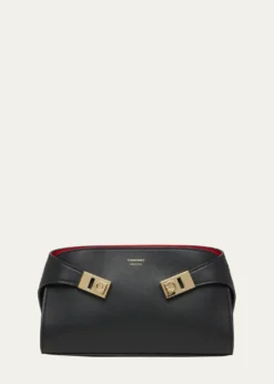 FerragamoMini Hug Leather Crossbody Bag
