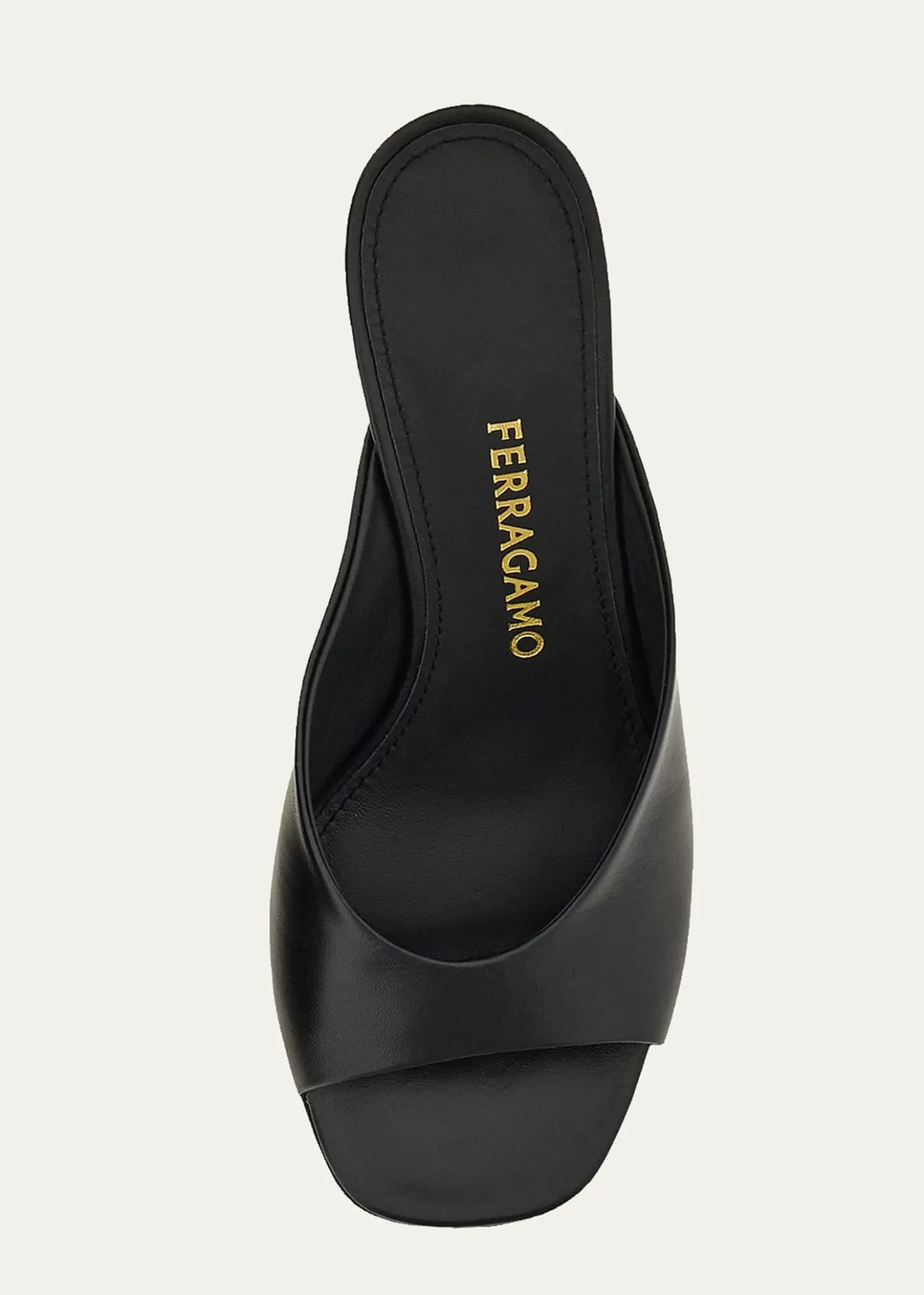 Ferragamo55mm Igea Leather Mules
