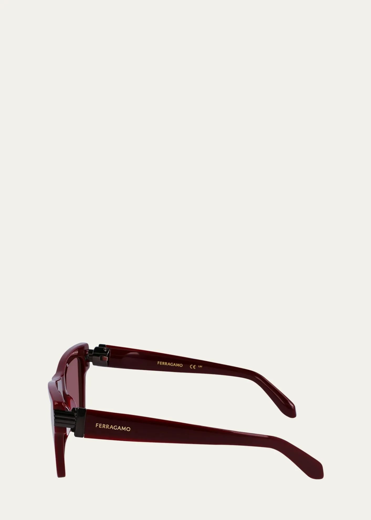 FerragamoPrisma Acetate Cat-Eye Sunglasses