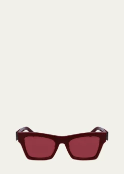 FerragamoPrisma Acetate Cat-Eye Sunglasses