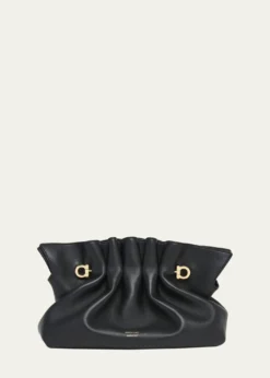 FerragamoSmall Gancio Piercing Shoulder Bag