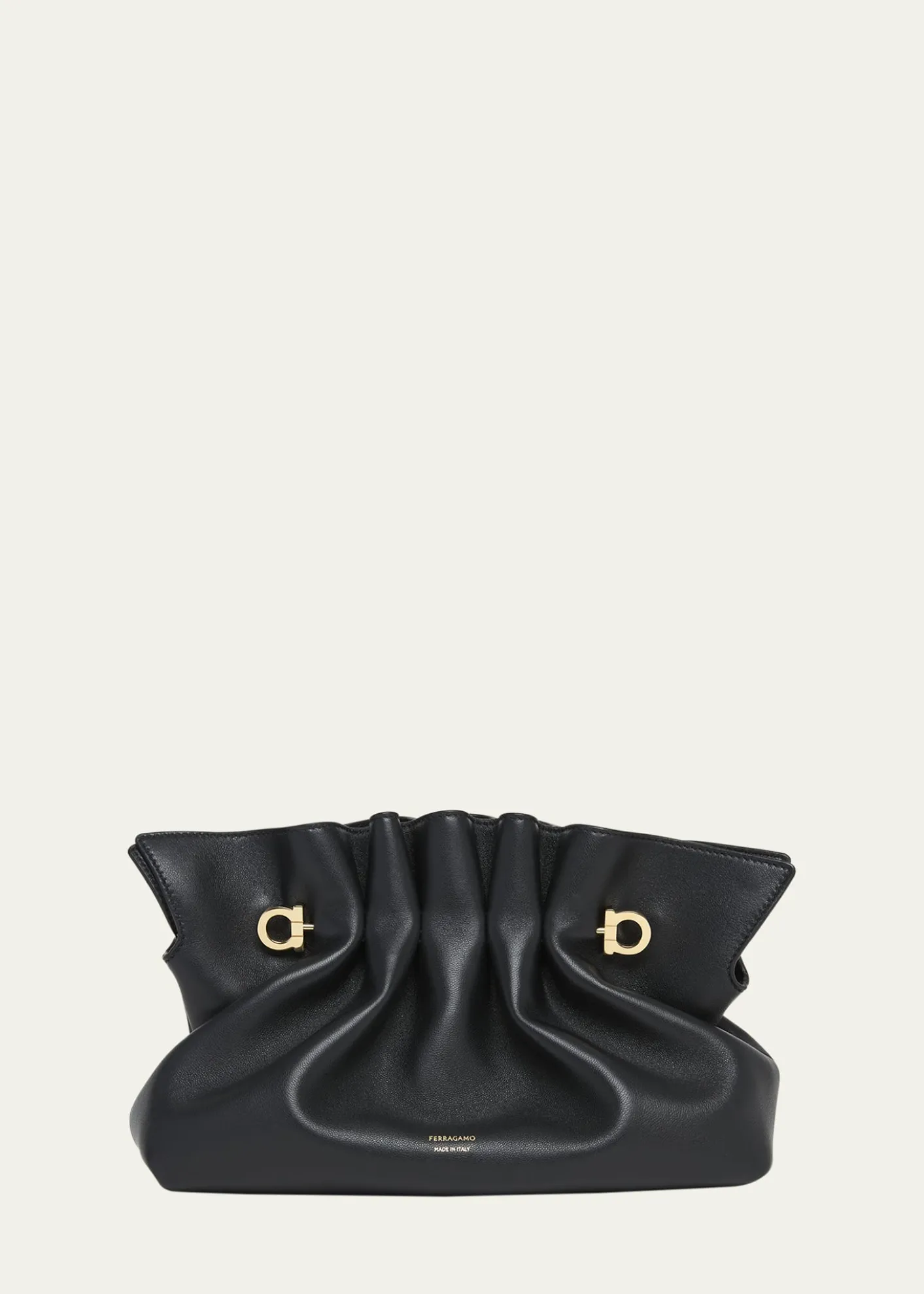 FerragamoSmall Gancio Piercing Shoulder Bag