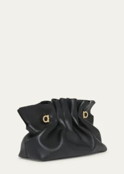 FerragamoSmall Gancio Piercing Shoulder Bag