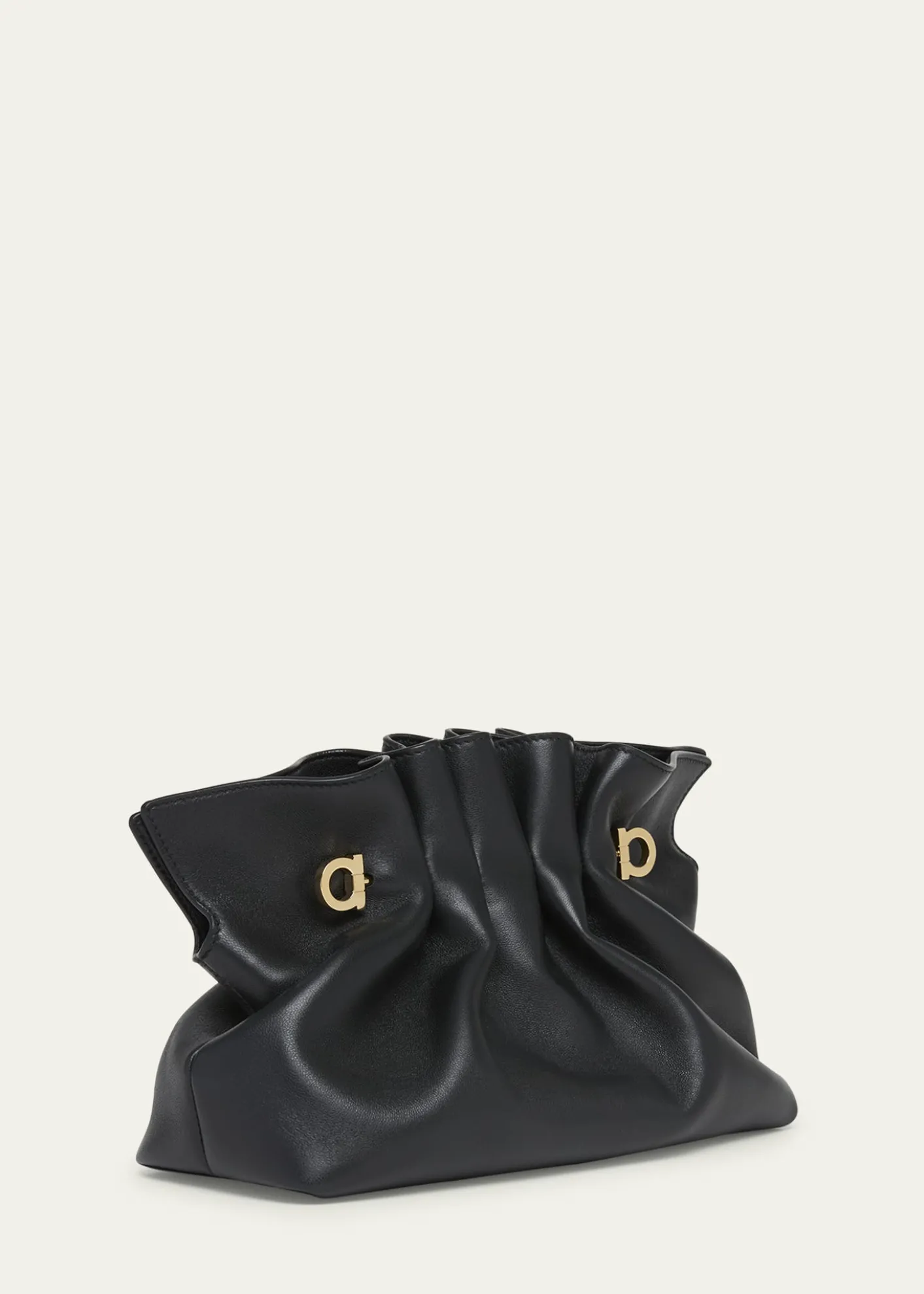 FerragamoSmall Gancio Piercing Shoulder Bag