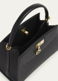 FerragamoThe New Studio Small Box Leather Top-Handle Bag