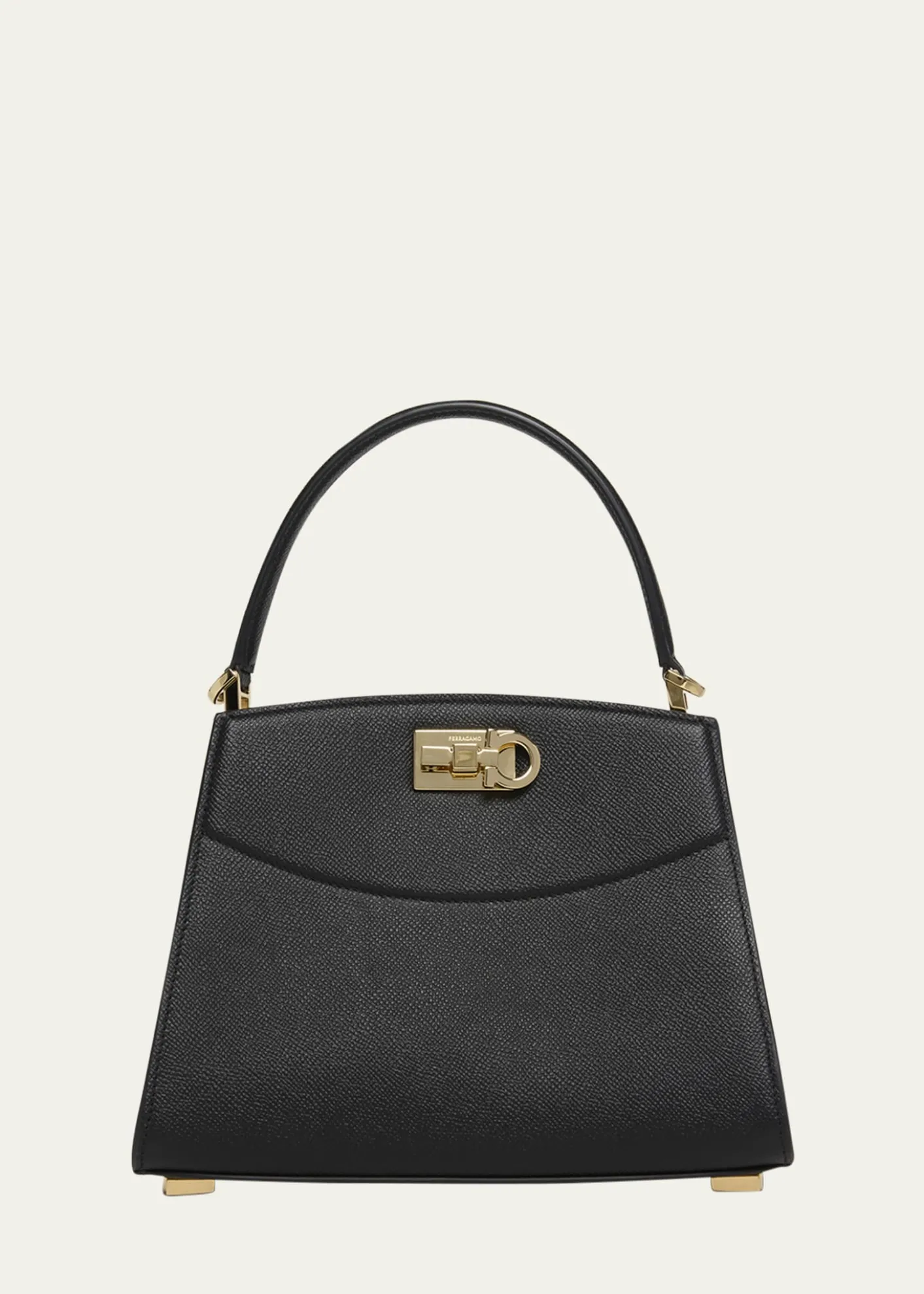 FerragamoThe New Studio Small Box Leather Top-Handle Bag