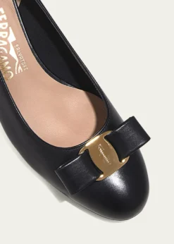 FerragamoVara Icon Leather Bow Pumps