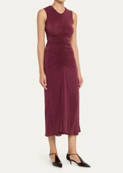 FFormeGisela Sleeveless Ruched Jersey Dress