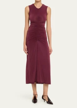 FFormeGisela Sleeveless Ruched Jersey Dress
