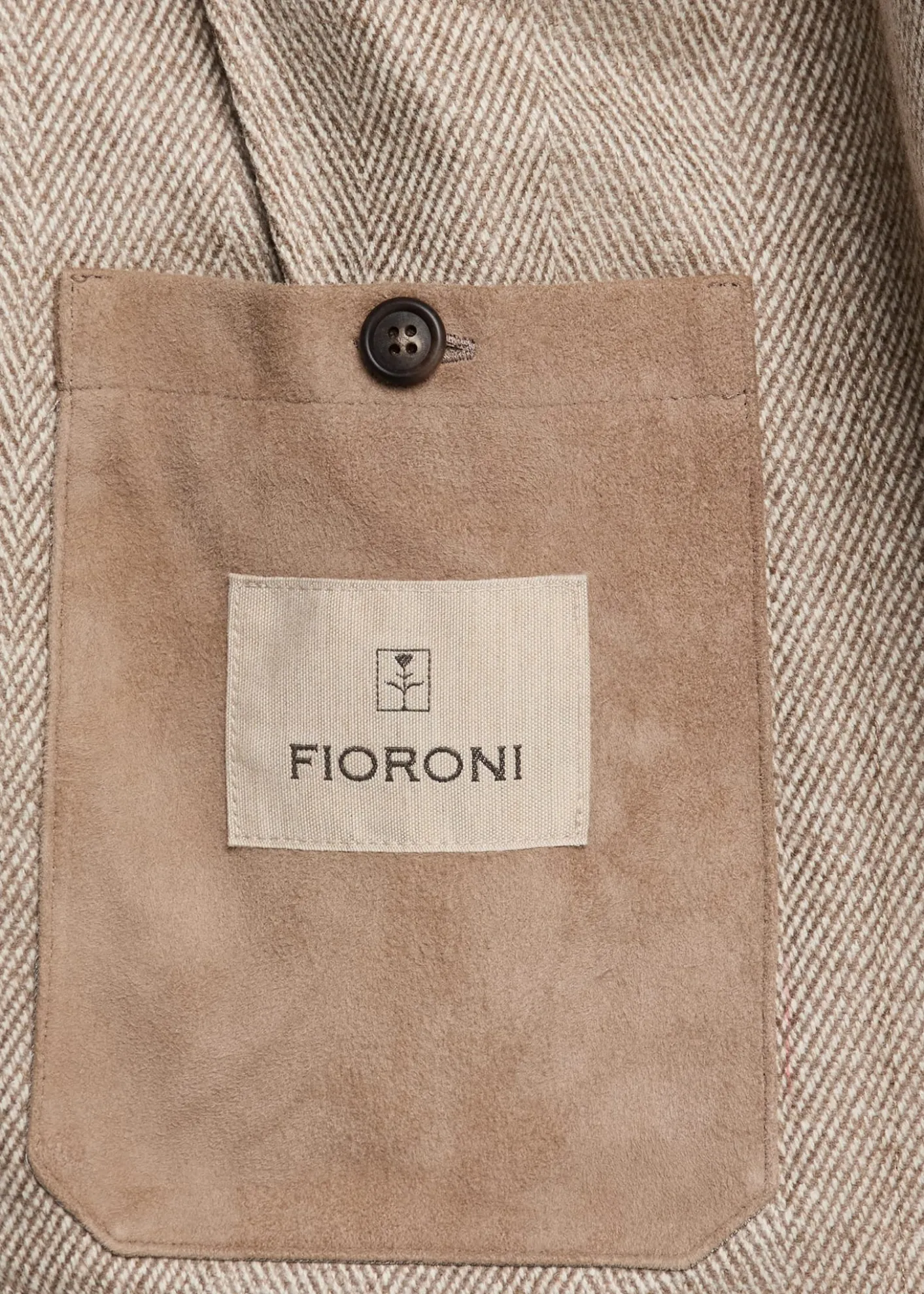 FioroniMen's Cashmere Herringbone Voyager Jacket
