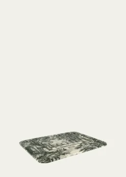 FornasettiTray 48X60cm - Giardino Settecentesco Green Ivory