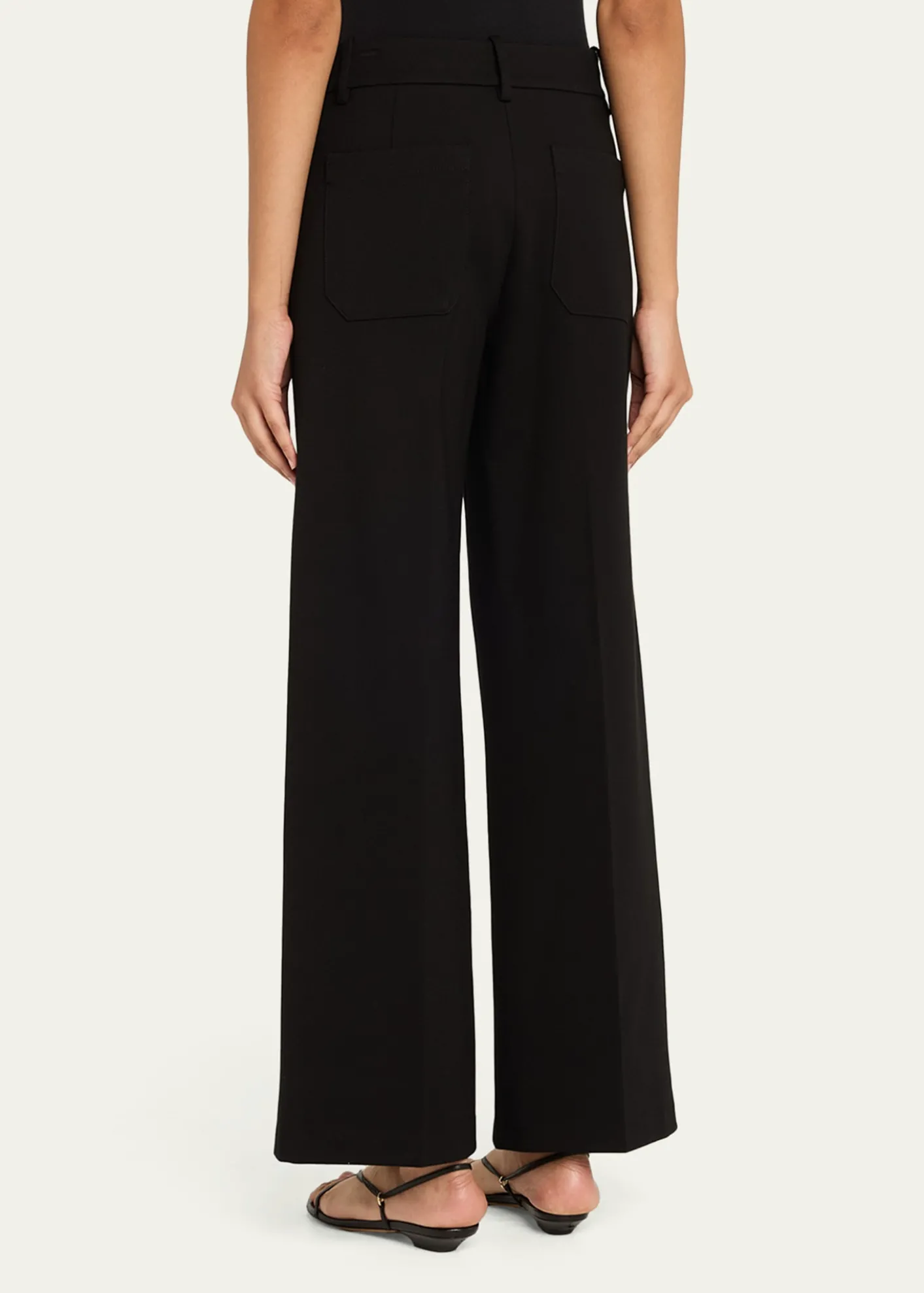 FRAMELe Slim Palazzo Trousers