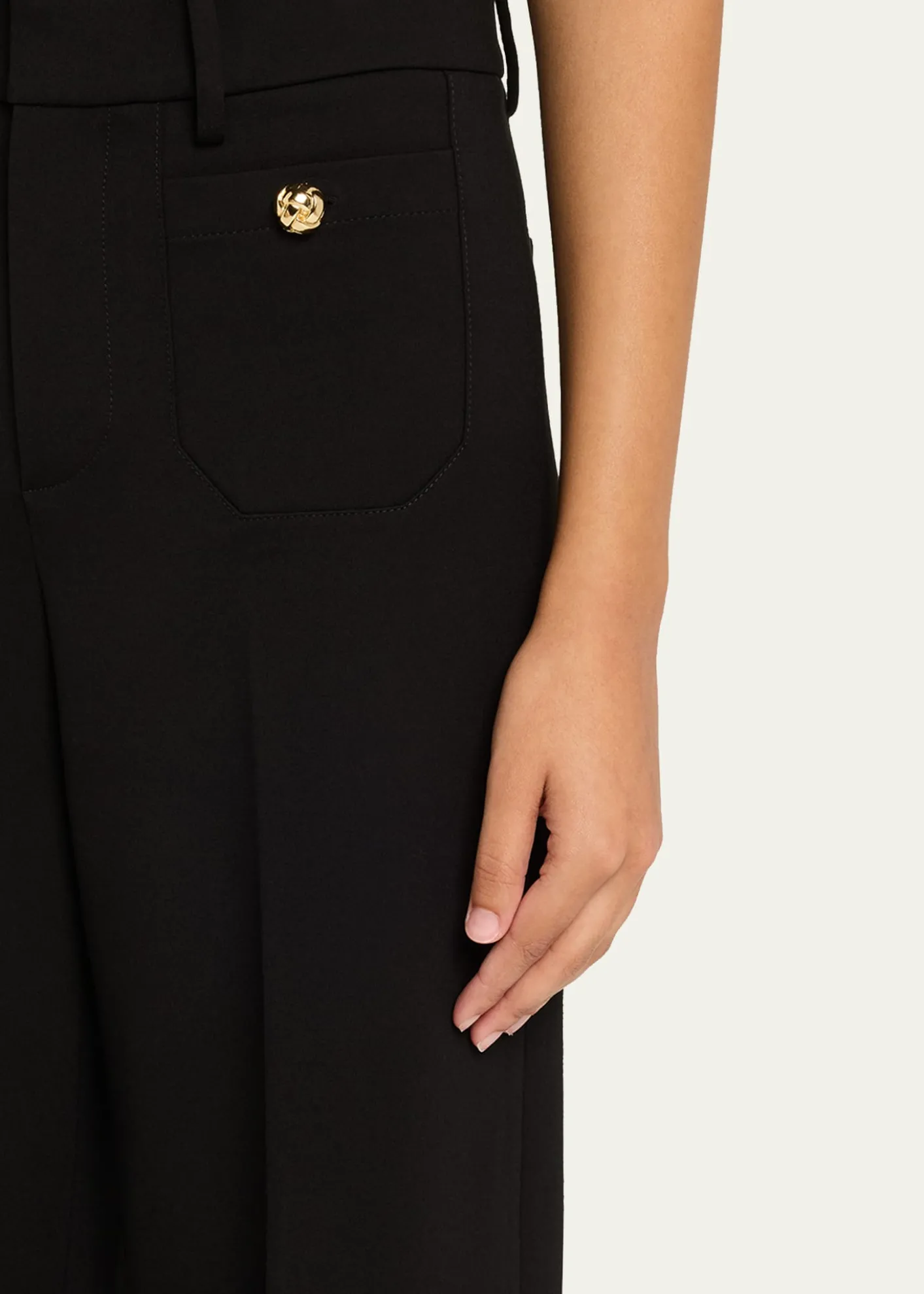 FRAMELe Slim Palazzo Trousers