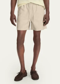 FRAMEMen's Canvas Mid-Length Drawstring Shorts