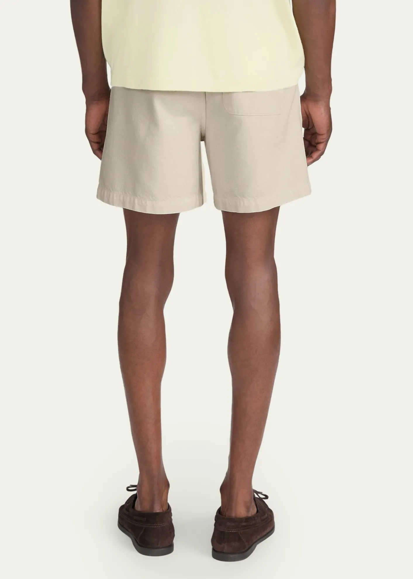 FRAMEMen's Canvas Mid-Length Drawstring Shorts