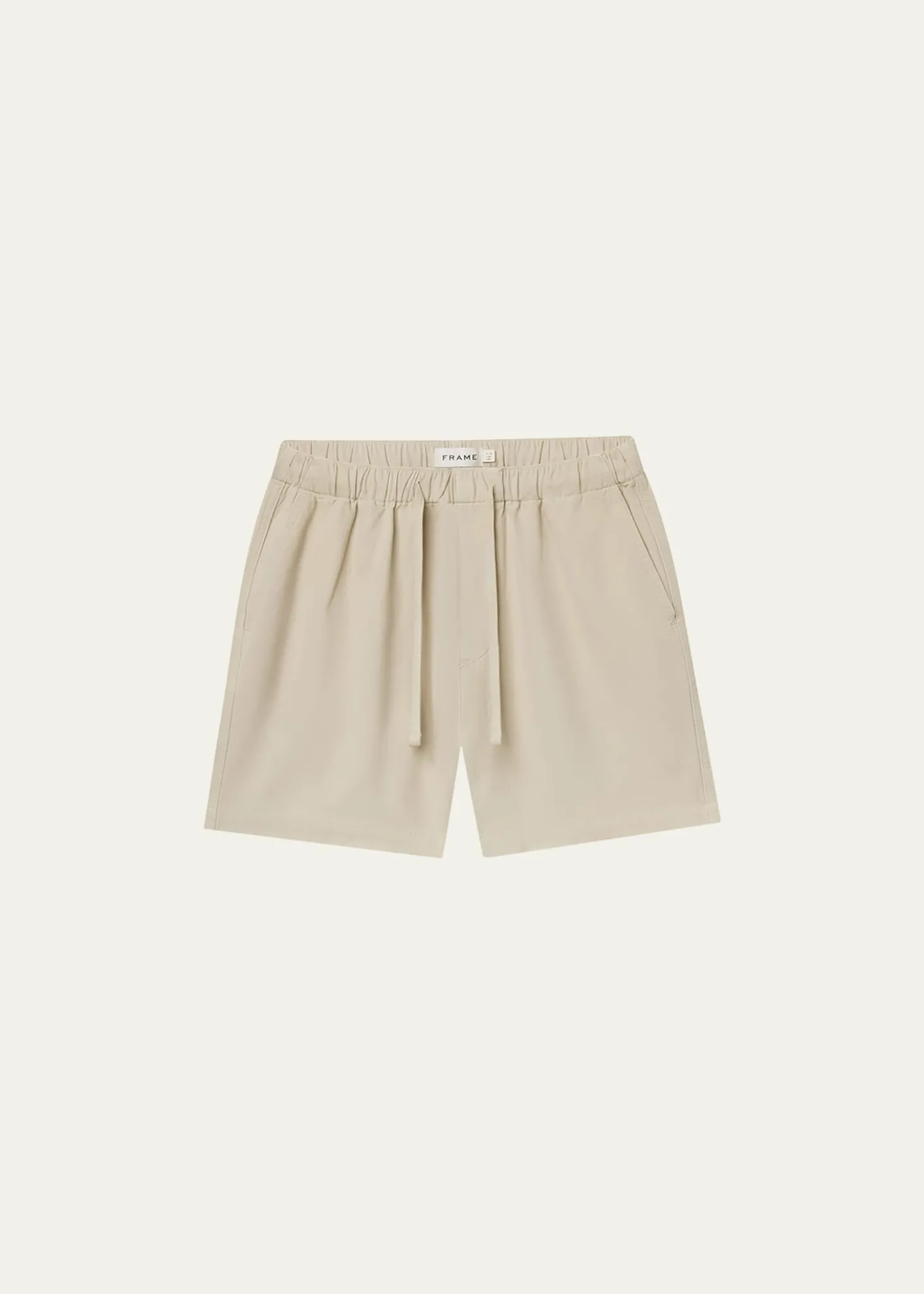 FRAMEMen's Canvas Mid-Length Drawstring Shorts