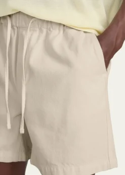 FRAMEMen's Canvas Mid-Length Drawstring Shorts