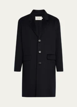 FRAMEMen's Double-Face Wool Overcoat