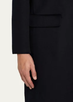 FRAMEMen's Double-Face Wool Overcoat