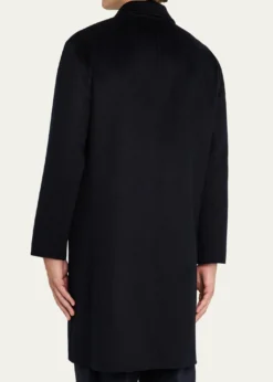 FRAMEMen's Double-Face Wool Overcoat