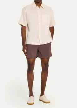 FRAMEMen's Modal Blend Pull-On Drawstring Shorts