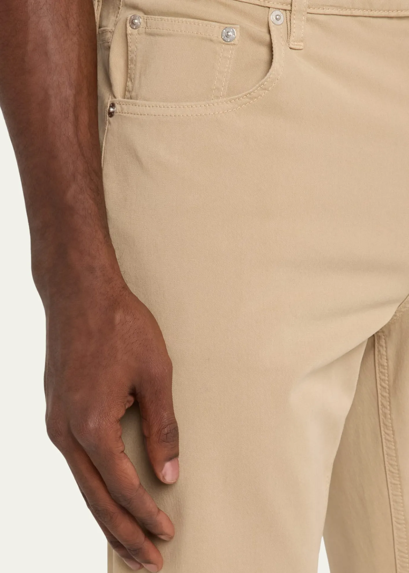 FRAMEMen's Modern Straight Fit Five-Pocket Pants