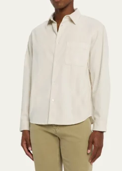 FRAMEMen's Cotton Modern-Fit Button-Down Shirt