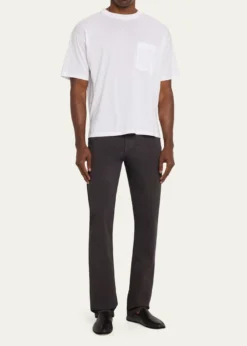 FRAMEMen's Cotton Relaxed Pocket T-Shirt