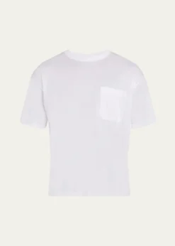 FRAMEMen's Cotton Relaxed Pocket T-Shirt