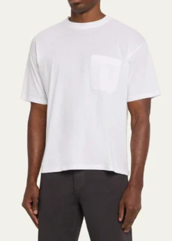 FRAMEMen's Cotton Relaxed Pocket T-Shirt