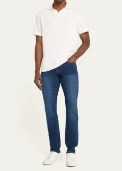 FRAMEMen's Jacquard Polo Shirt