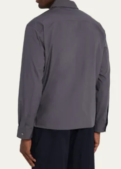 FRAMEMen's Multi-Pocket Button-Down Shirt