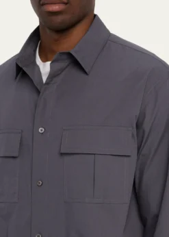 FRAMEMen's Multi-Pocket Button-Down Shirt