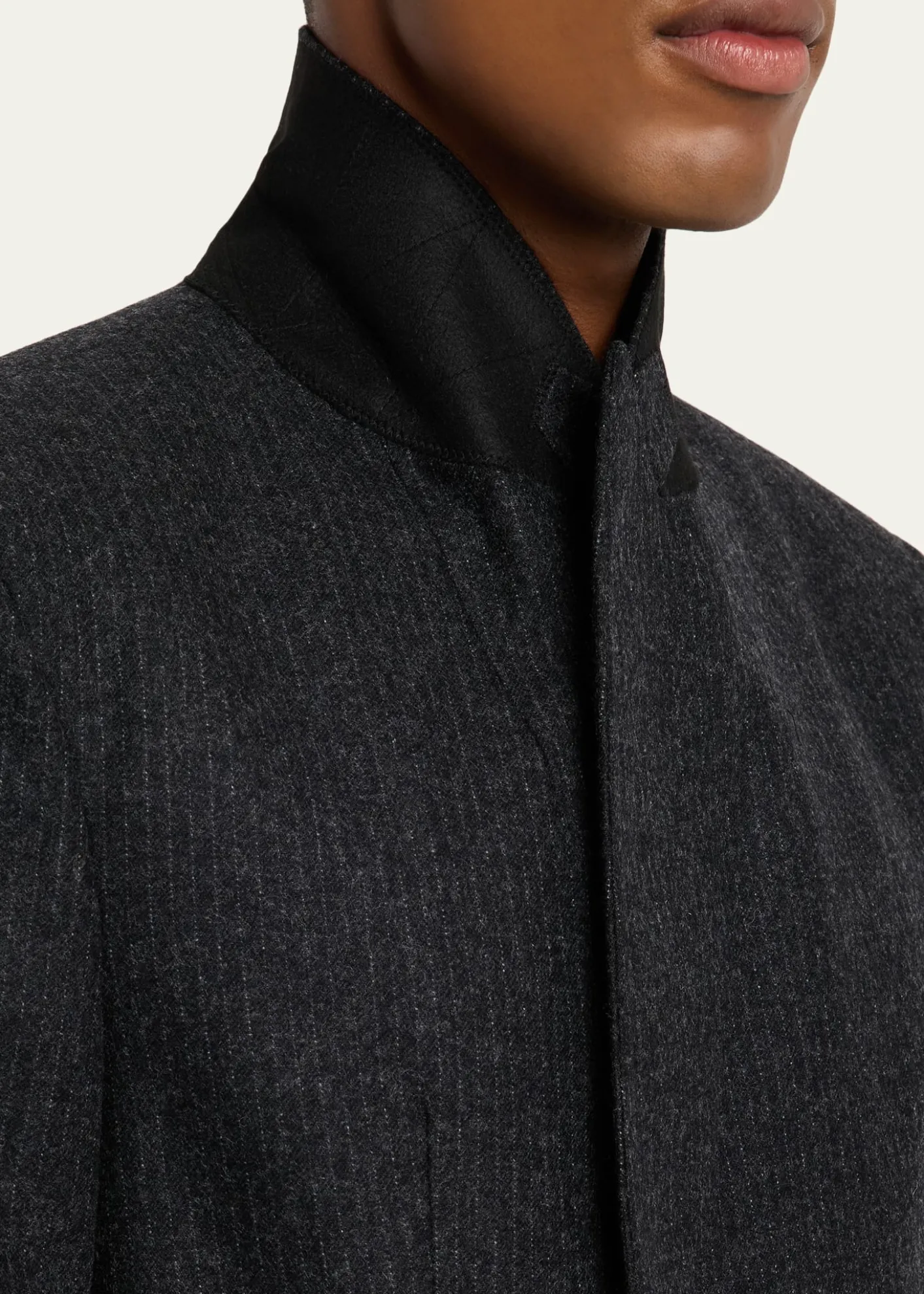 FRAMEMen's Pinstripe Wool Blazer
