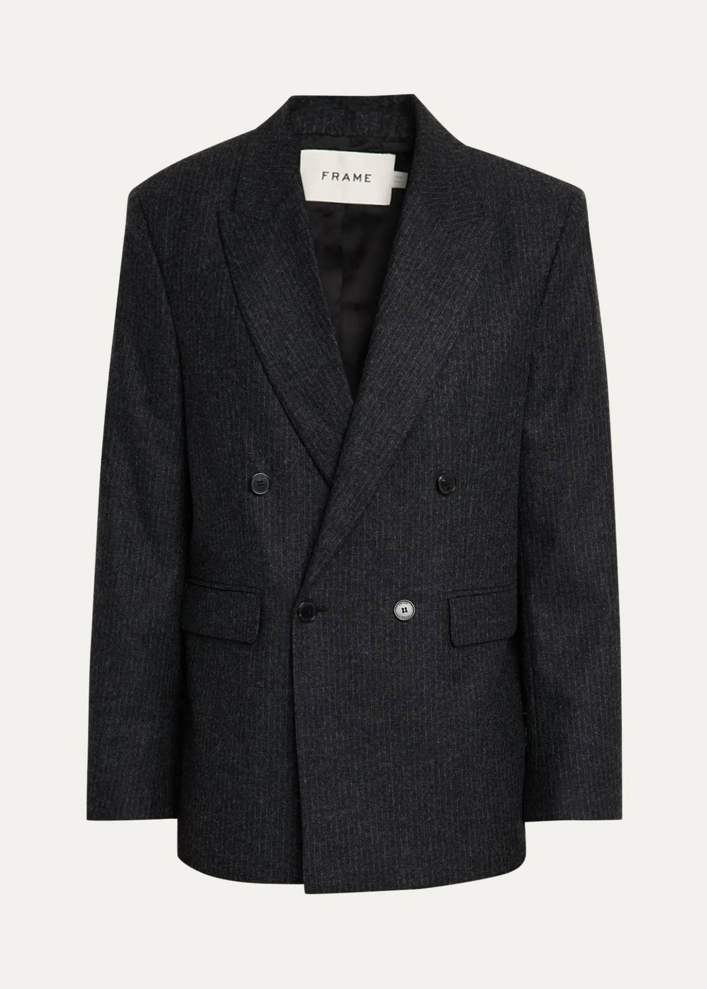 FRAMEMen's Pinstripe Wool Blazer