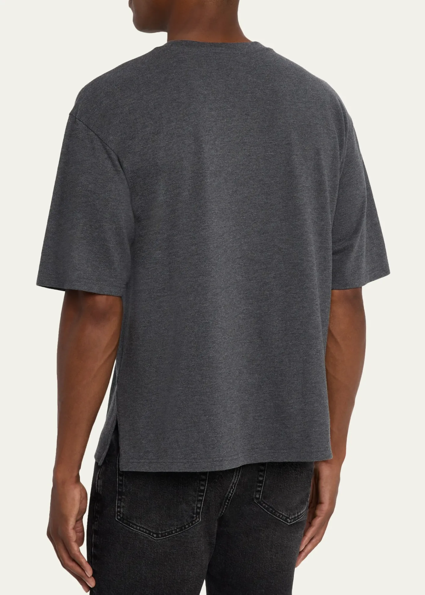 FRAMEMen's Pique Relaxed-Fit Pocket T-Shirt