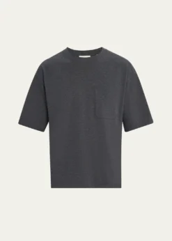 FRAMEMen's Pique Relaxed-Fit Pocket T-Shirt