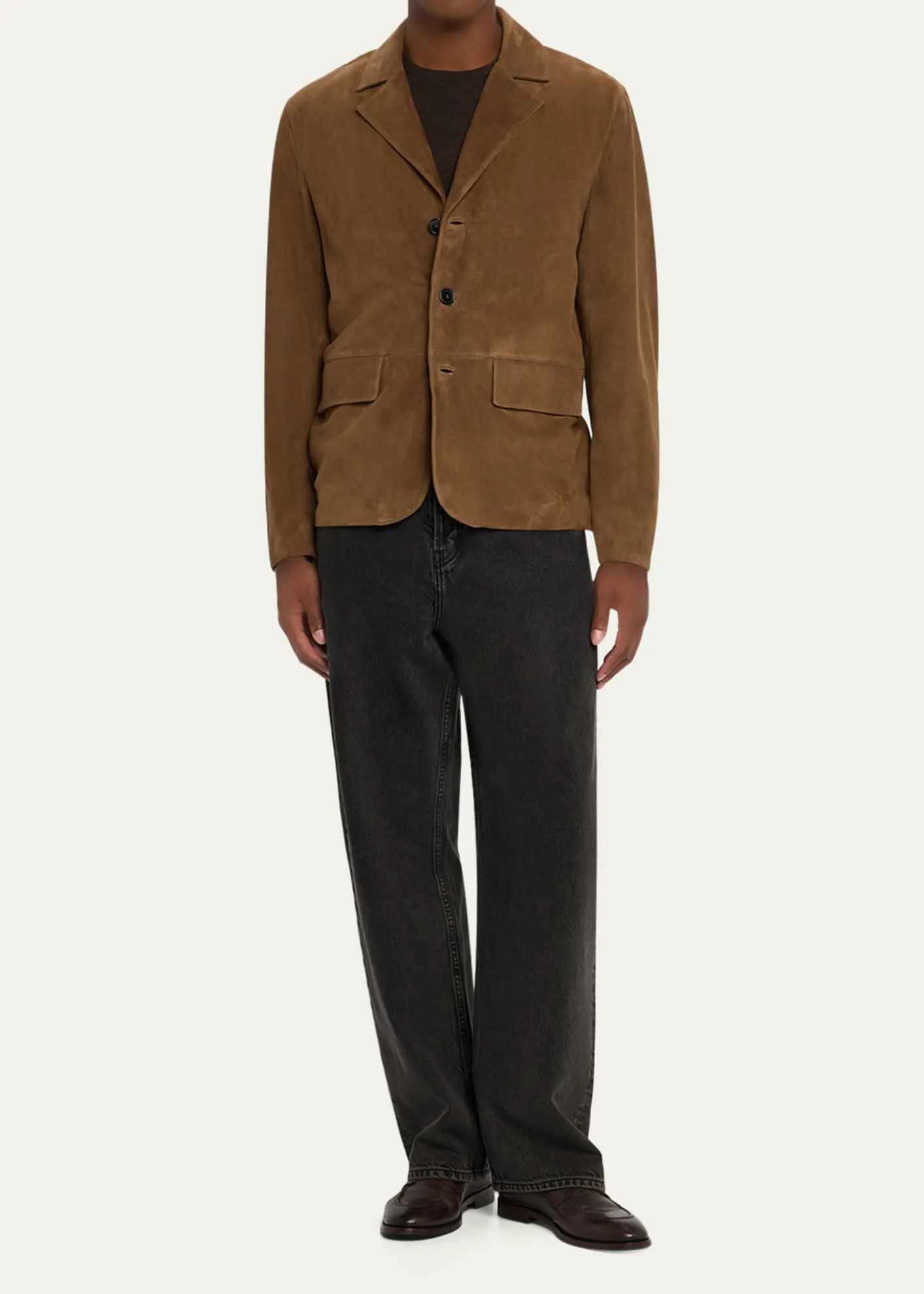 FRAMEMen's Suede Blazer