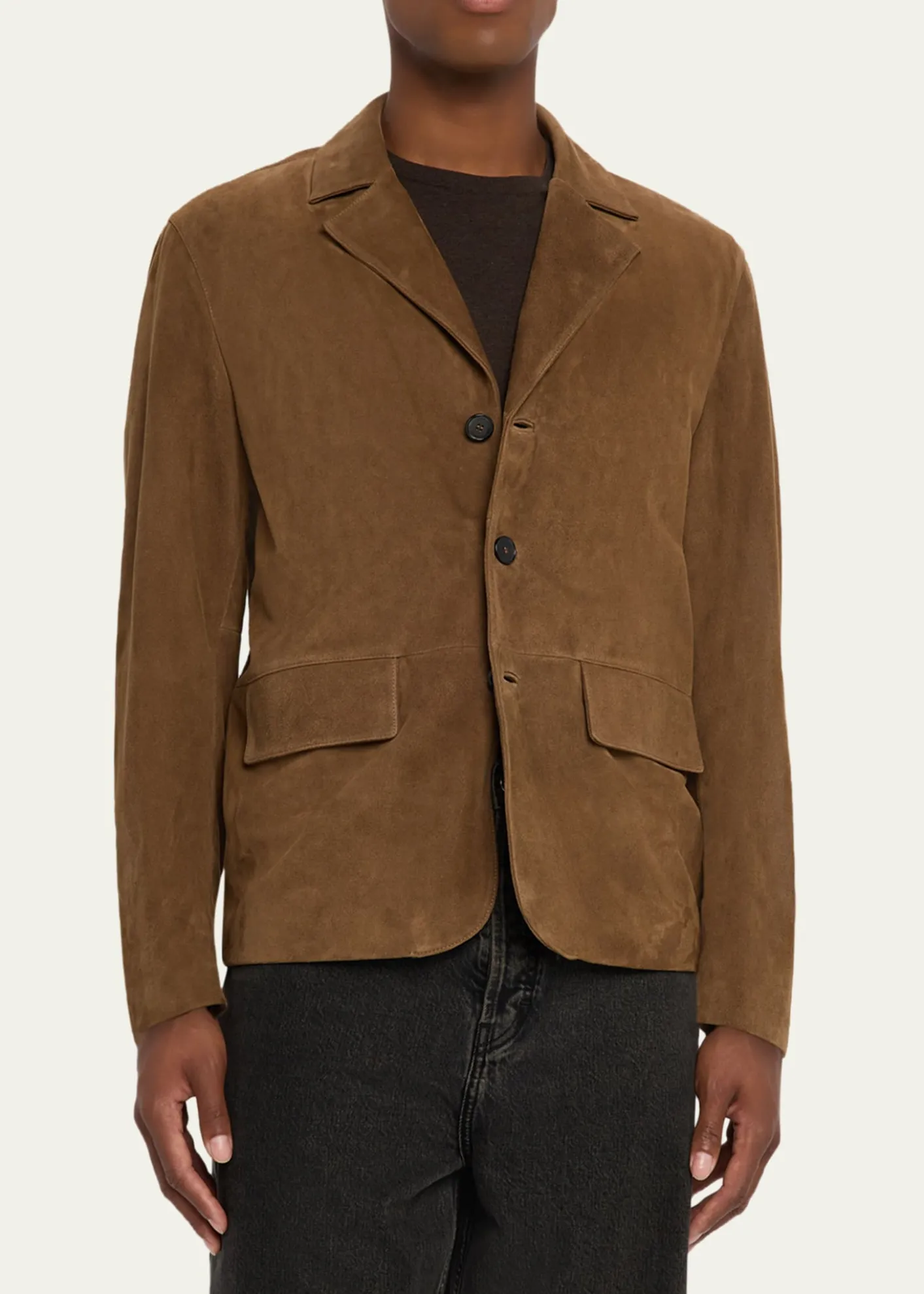 FRAMEMen's Suede Blazer