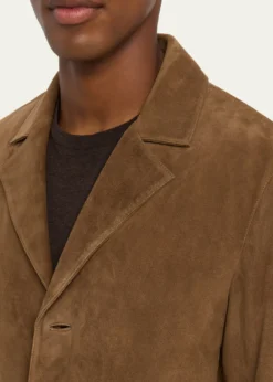 FRAMEMen's Suede Blazer