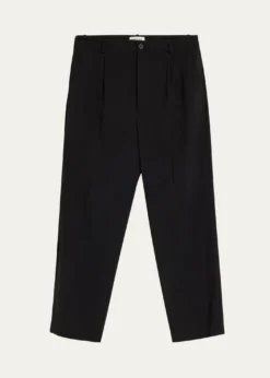FRAMEMen's Tropical Wool Pleated Trousers
