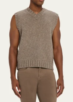 FRAMEMen's Yak Wool Knit Vest